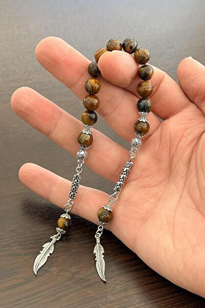 TESBİHKENTİ Sallamalık Tiger's Eye Zaza Prayer Beads