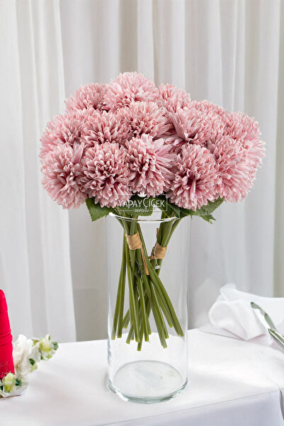 Yapay Çiçek Deposu Buchet de flori artificiale Crizantemă 7 bucăți Mini ghirl...