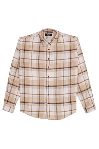 Tudors Men's Relax Fit Comfortable Cut Winter Plaid Lumberjack Shirt