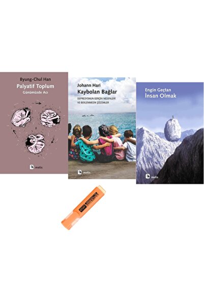 Metis Yayınları Palyatif Toplum + Kaybolan Bağlar + İnsan Olmak / Kalem Hdy Set