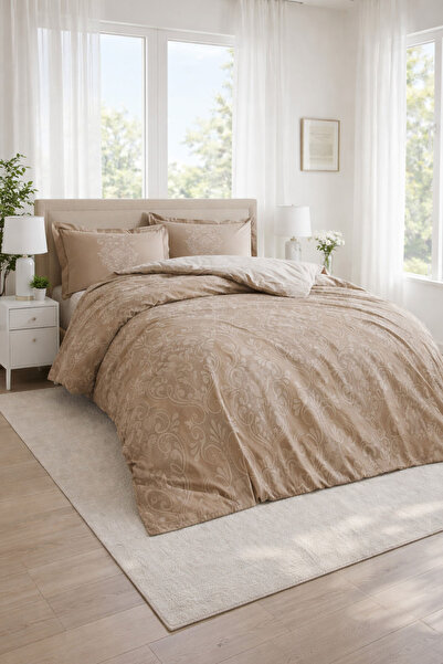 Özdilek Antico Duvet Cover Set Double - Beige