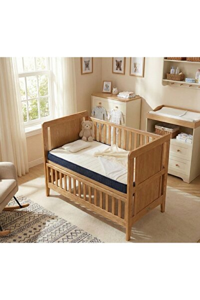 sitehome 10 Cm Ortopedik Sünger Bebek Yatak, Beşik Yatağı, Park Yatak