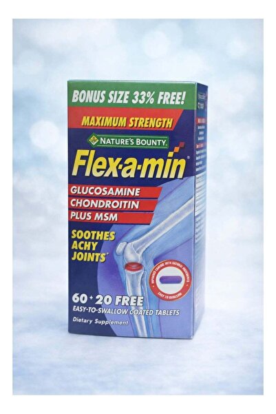 Nature's Bounty Nature’s Bounty Flex-a-min – Maximum Strength Mobility Suppor...