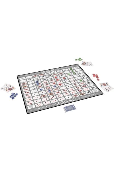 Generic Sequence Premium Edition - Stunning Set with Giant Board. Exclusive Chips and Deluxe Cards