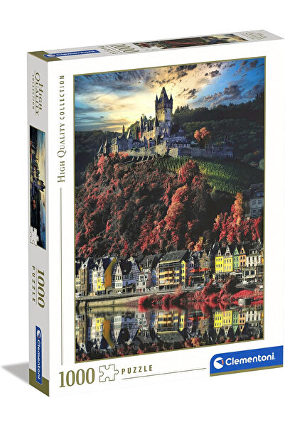 CLEMENTONI Cochem Castle 1000 Piece High Quality Collection Adult Puzzle