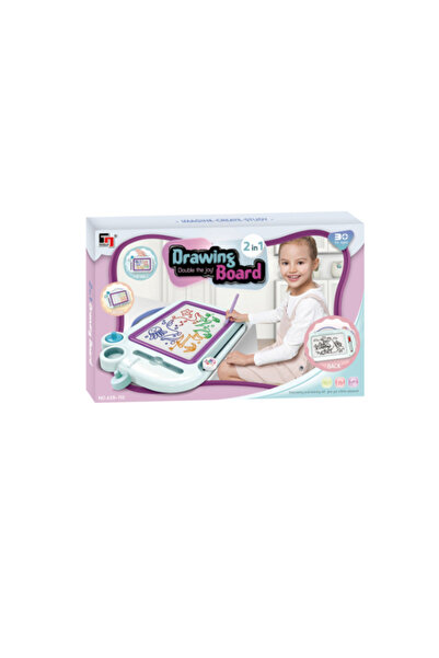 Family Center لوحة رسم مزدوجة 2 في 1