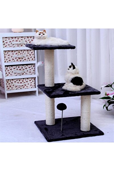 FOXMAG24 Σετ παιχνιδιού για γάτες, με χώρους ανάπαυσης και εργασίας, δύο ορόφους