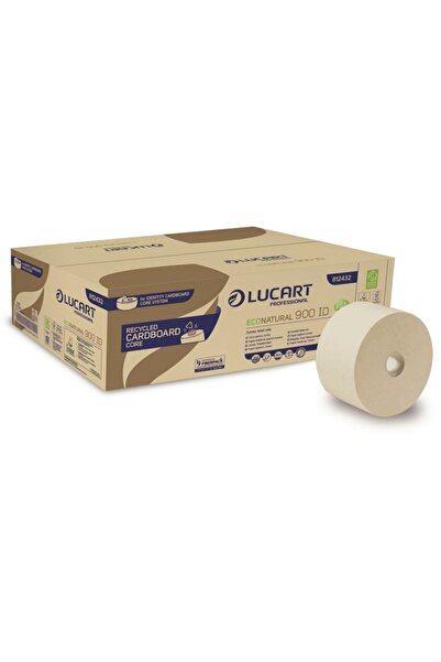 Lucart Hartie igienica mini jumbo Cardboard Core,Econatural 900ID, 202 m, 12 ...