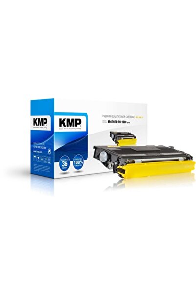 KMP Тонер касета за принтер, съвместима с Brother, 2500 страници, черен