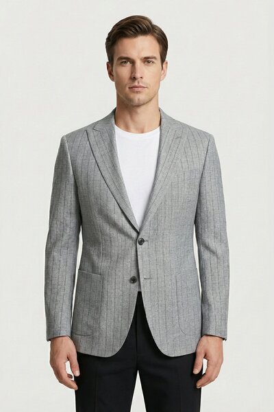 Giotelli Gri VEST SUIT