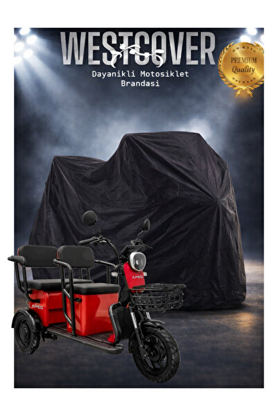 WestCover Black Apec Apm5 Compatible Motor Tent, Motorcycle Tarpaulin