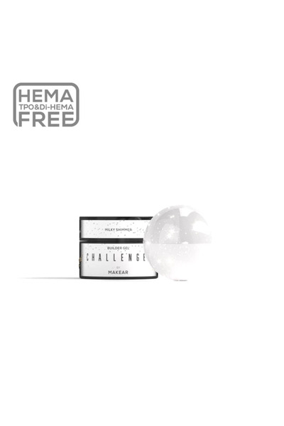 Makear Challengel White Sparkling HG11 – Builder Gel 15ml