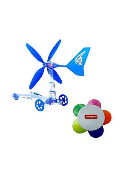 AC AUTO Masinuta kidsNplay,propulsie eoliana,25x15 cm,10 ani + cu Mini carioc...