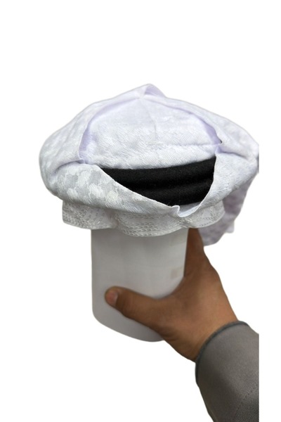 WarD Ready-made boy's shemagh and agal - white