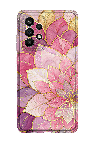 lelia حافظة هاتف شفافة مطبوعة متوافقة مع هاتف سامسونج جالاكسي A53 |   مجموعة ...