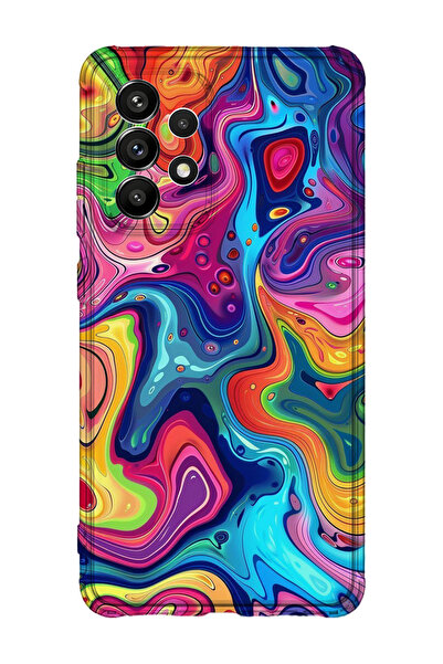 lelia حافظة هاتف شفافة مطبوعة متوافقة مع هاتف سامسونج جالاكسي A53 |   مجموعة ...