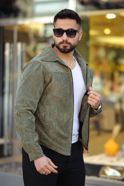 BASEL.CO Unisex Relax Corduroy Jacket - Premium Design