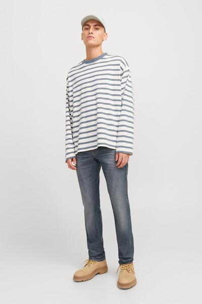 Jack & Jones بنطلون جينز رجالي ضيق من JJIGLENN |   جي جي كون JJ 619 (NOOS)