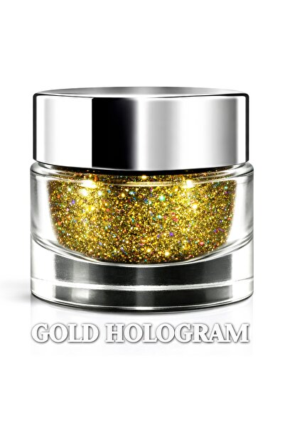 PRO 10 PRO ON جليتر هولوغرام ذهبي