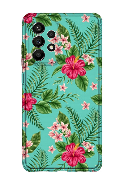 lelia حافظة هاتف شفافة مطبوعة متوافقة مع هاتف سامسونج جالاكسي A52 |   مجموعة ...