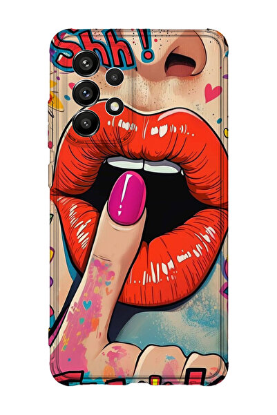 lelia حافظة هاتف شفافة مطبوعة متوافقة مع هاتف سامسونج جالاكسي A73 |   مجموعة ...