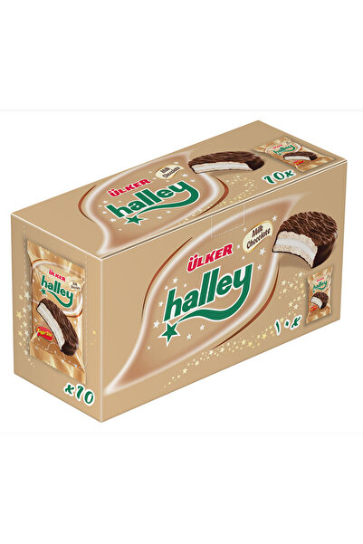ÜLKER KAUÇUK Ulker Halley Chocolate Cake, 23gm x 10