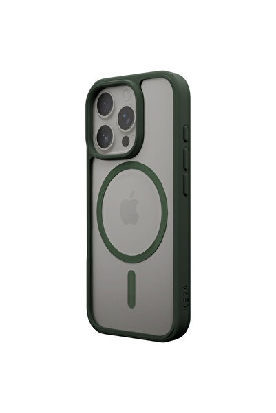 Other iLera Go ColorAnt Clear Protective Case in Deep Green for iPhone 16 Pro...