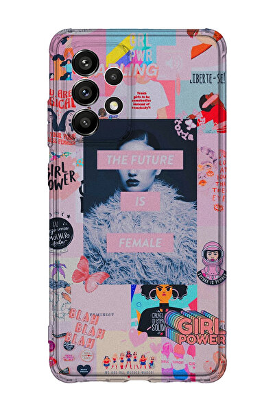 lelia حافظة هاتف شفافة مطبوعة متوافقة مع هاتف سامسونج جالاكسي A72 |   مجموعة ...