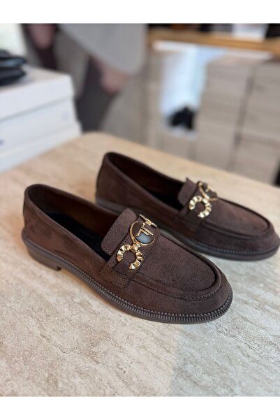 POTEEN Ceku Women's Loafer Suede Shoes P324