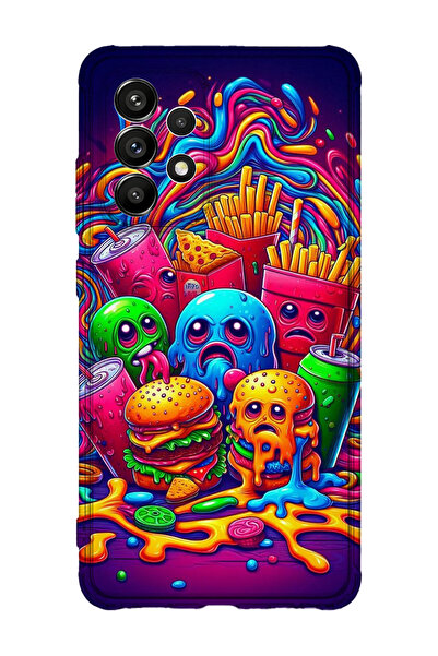 lelia حافظة هاتف شفافة مطبوعة متوافقة مع هاتف سامسونج جالاكسي A33 |   مجموعة ...