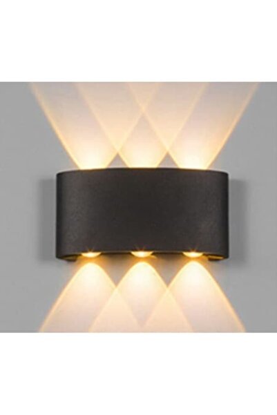 Spin LED wall light LUMARO 6W 420LM 3000K black 168*78*42MM