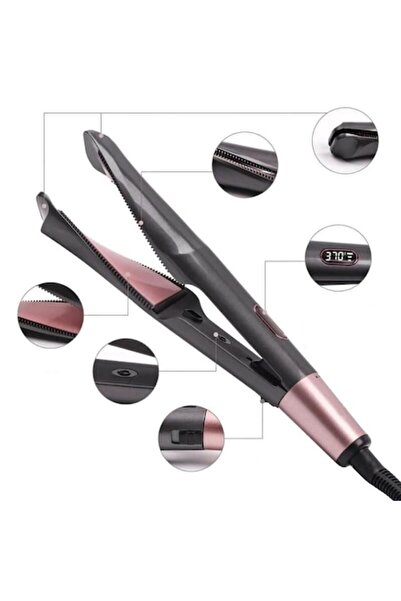 OEM Placă de îndreptat și ondulat părul 2 în 1