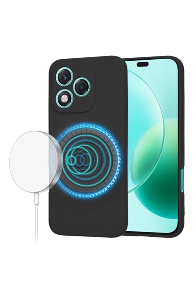 SKYDDAR INNOVATION Θήκη για Honor 400 Lite, Βελούδινη Σιλικόνη, SoftFlex Mags...