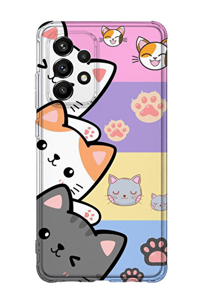 lelia حافظة هاتف شفافة مطبوعة متوافقة مع هاتف سامسونج جالاكسي A33 |   المجموع...