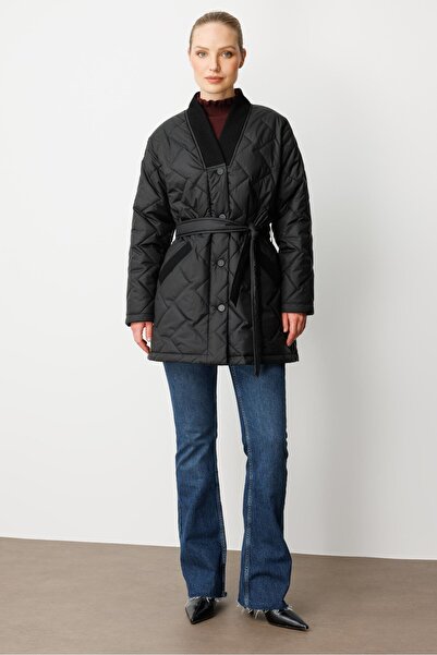 Micca Yün İçerikli Triko Detaylı Basen Örten Kurtarıcı Soft Dolgulu Kapitone-...