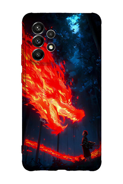 lelia حافظة هاتف شفافة متوافقة مع جالاكسي A13 مطبوع |   المجموعة: دفتر رسم An...