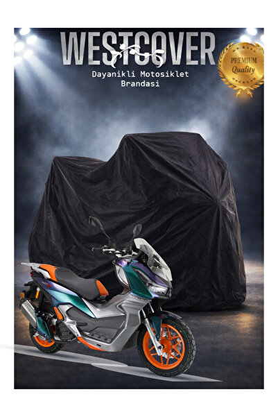 WestCover Siyah Arora Beatrix Uyumlu Motor Çadırı,Motosiklet Brandası