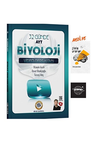 Bilgi Sarmal Yayınları Bilgi Sarmal AYT Biyoloji 32 Günde Video Ders Kitabı+z...