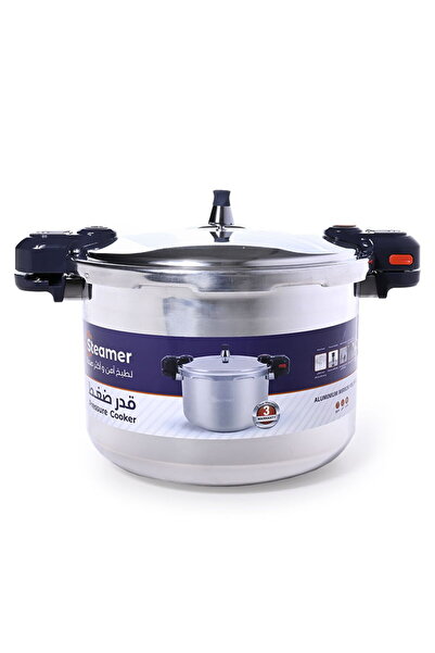 Advanced aluminum steamer pressure cooker, 15 liters