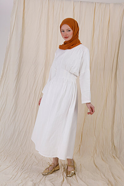 FENZA SCARF Red Orange Color Bamboo Shawl