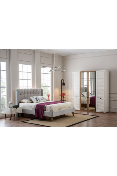 Doressa Home Vron Ett 4 Kapılı Yatak Odası Takımı