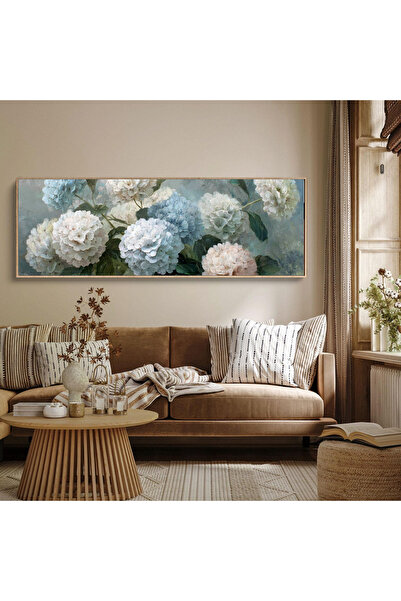 woodhomeworks Tek Parça Gerçek Ahşap Yatay Panorama Çerçeveli Tablo sanat