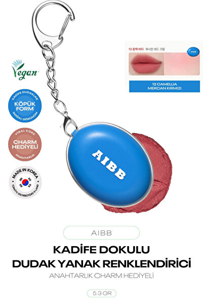 AIBB Kadife Dokulu Blur Etkili Dudak Ve Yanak Renklendirici Blur Tin Pot Char...