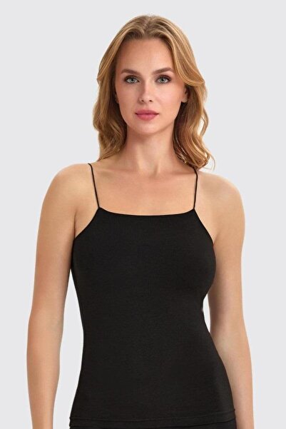 Berrak 8032 Women's Modal Undershirt with Thin Straps