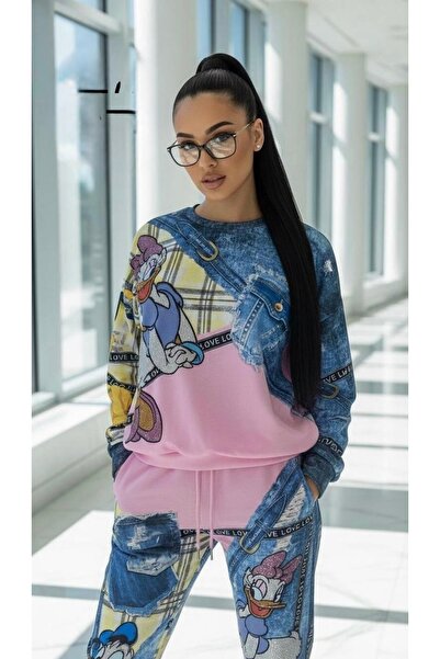 RED WOMAN FASHİON Stone Daisy Set