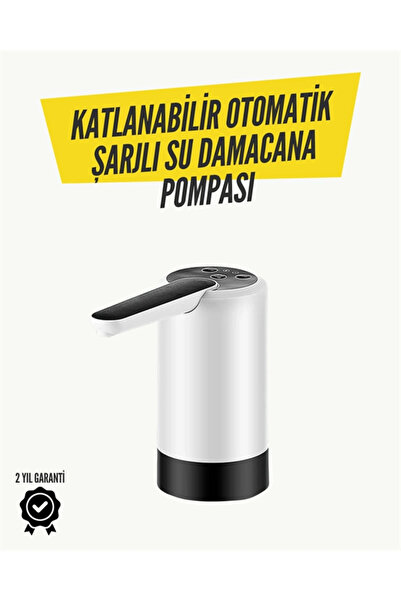 Allians Katlanabilir Şarjlı Su Pompası, Pratik ve Hafif Kullanım