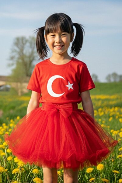 Parti Kırtasiye Kız Çocuk Siyah Kabarık Tütü Etek Kurdeleli Taş Detaylı Prens...