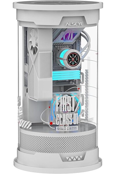 Alseye FC-01 Cylinder Acrylic Gaming PC Case