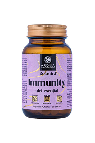 Aronia Charlottenburg Ulei Esential Immunity , 60 capsule cu 7 uleiuri