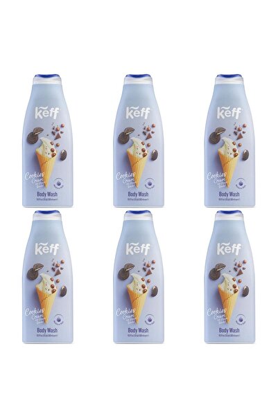 Sano SET 6 BUCĂȚI - GEL DE DUȘ KEFF CREMĂ DE FURSECURI 500ml